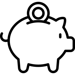 Elegant Saving Icon